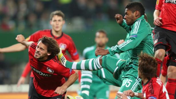 0:4 - Leverkusen führt Rapid in Wien vor