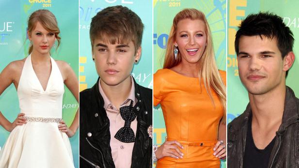 Teen Choice: Coole Stars am blauen Teppich