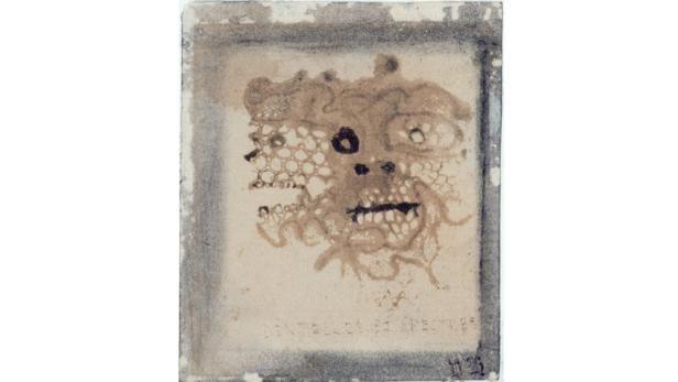 Eine Zeichnung zeigt ein gespenstisches Gesicht, das an Spitze erinnert.