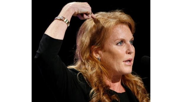 Sarah Ferguson spricht bei einer Veranstaltung.