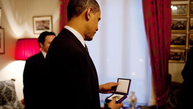 Obamas erste Amtszeit in Bildern