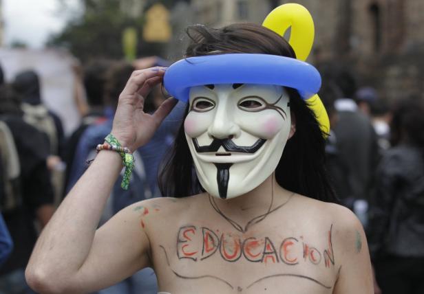 Die Masken des Protests - woher kommen sie?