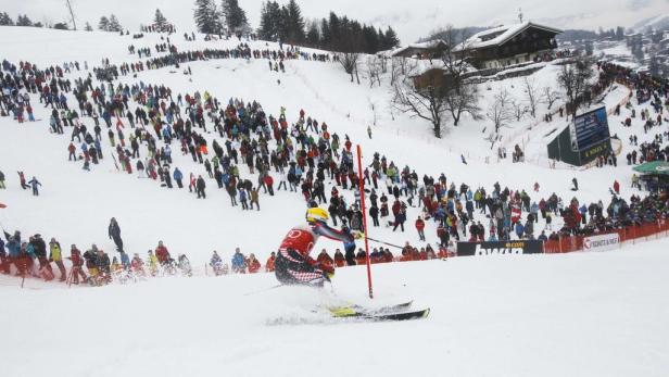 Spannung und Aufregung im Kitz-Slalom