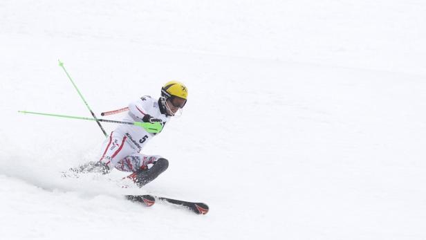 Spannung und Aufregung im Kitz-Slalom