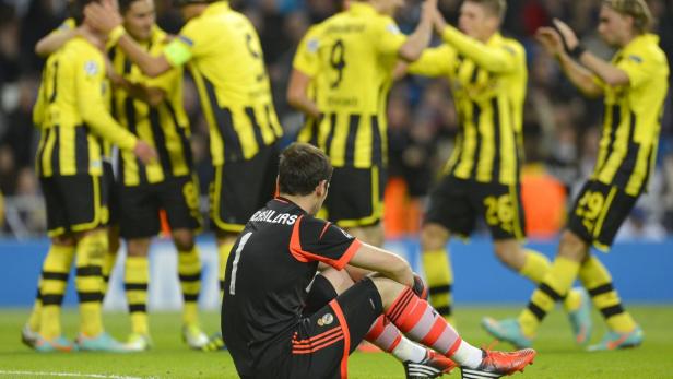 Dortmund war auch in Madrid Real-Schreck