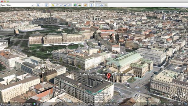 Google Earth in neuem Gewand