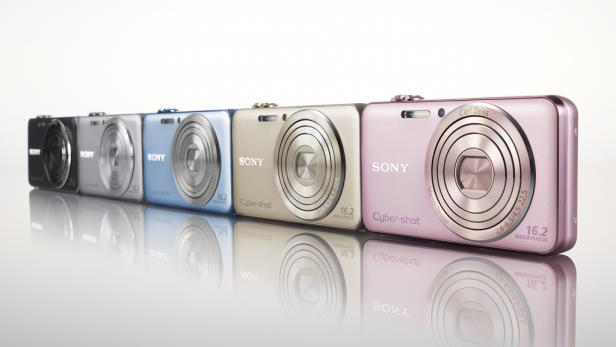 Sony zeigt drei neue Kompakt-Kameras