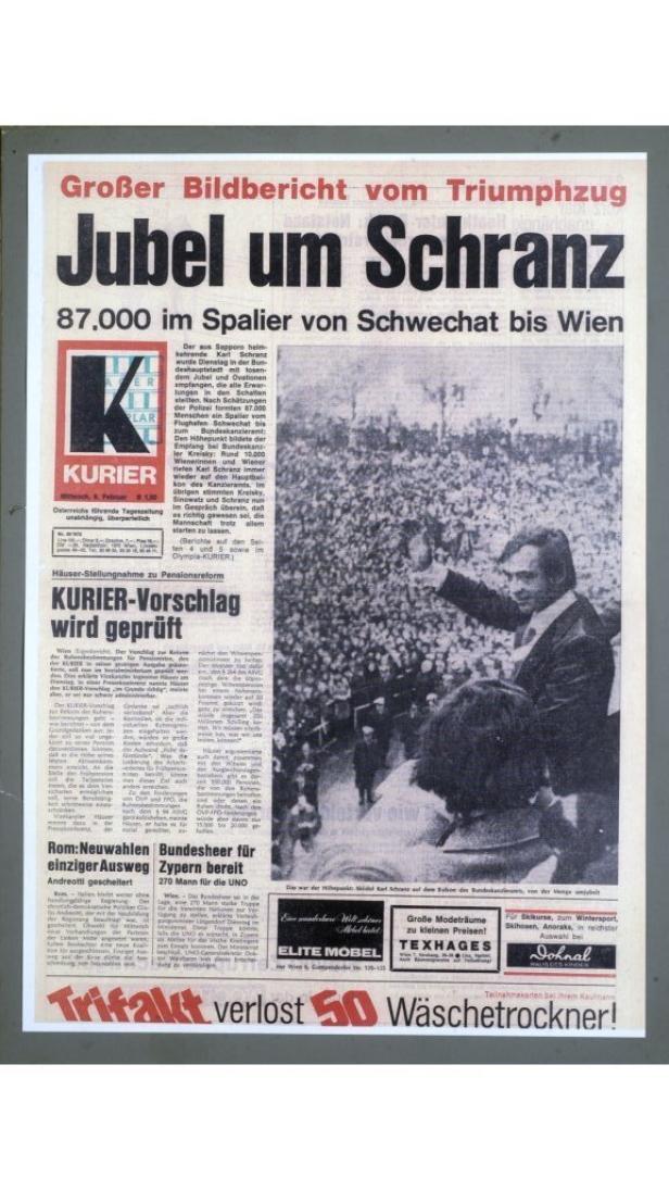 Schranz: 40 Jahre Olympia-Ausschluss