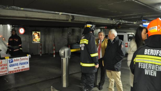Helmut Werners Auto ausgebrannt