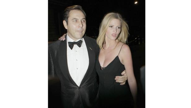 David Walliams und Lara Stone besuchen gemeinsam eine Veranstaltung.