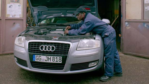 König in Afrika, Kfz-Meister in Ludwigshafen