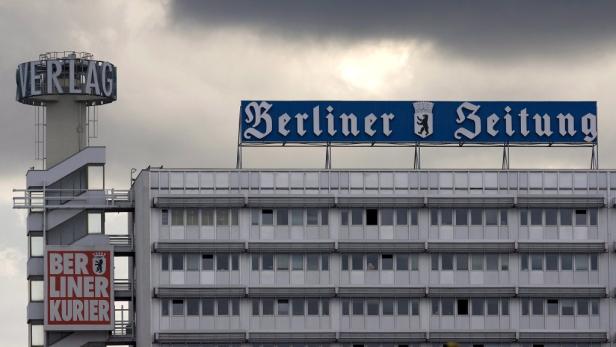 Das Verlagsgebäude der „Berliner Zeitung“ und des „Berliner Kurier“.