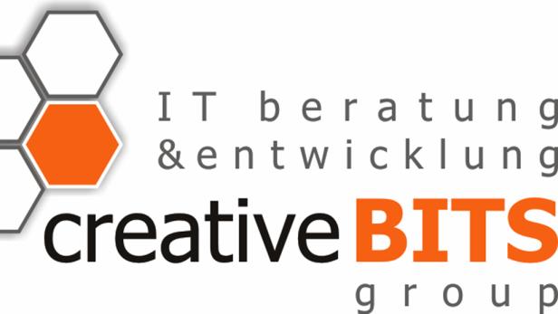 Das Logo der Creative Bits Group für IT-Beratung und -Entwicklung.