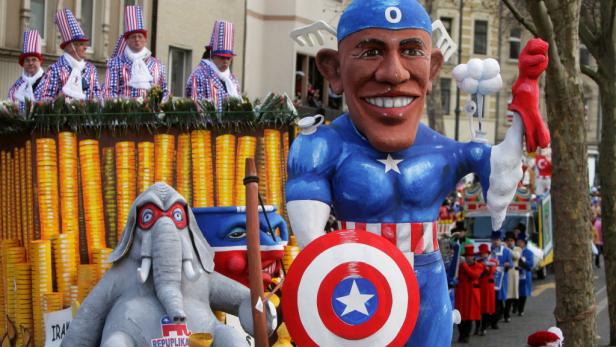 Karneval in Deutschland: Politiker im Fokus