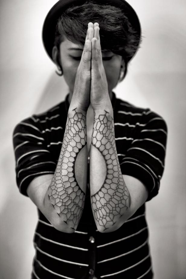 Frauen und ihre Tattoos