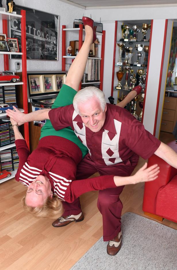 Pensionisten landeten Internet-Hit mit Tanzeinlage