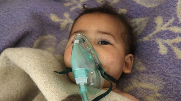 Syrien: Klinik mit Opfern des Giftangriffs mit Rakete beschossen