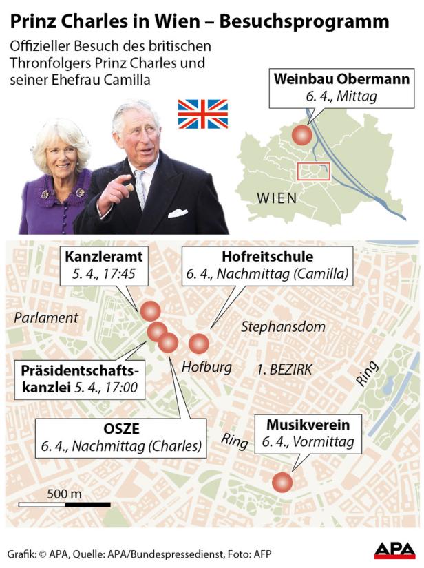 Live-Blog: Charles & Camilla in Wien