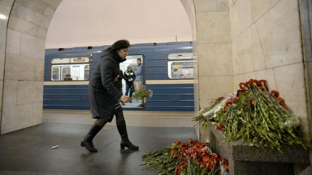 Explosion in St. Petersburg, Razzia nach U-Bahn-Anschlag