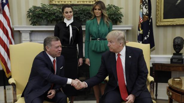 Donald Trump: Blamage bei Königs-Besuch