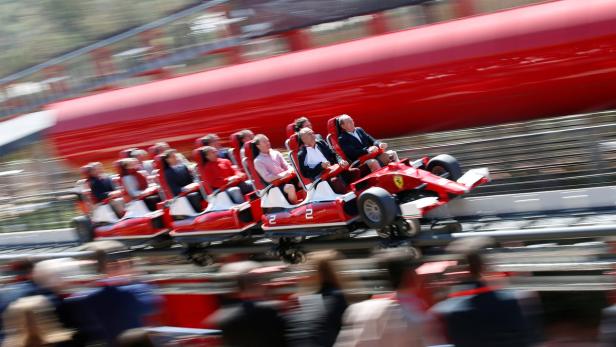 Spanien: Themenpark "Ferrari Land" eröffnet