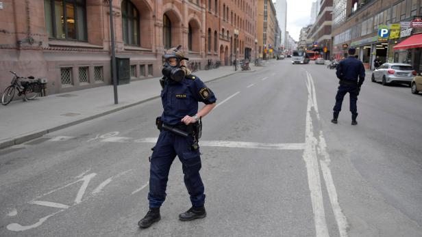 Bilderstrecke: Chaos in Stockholm