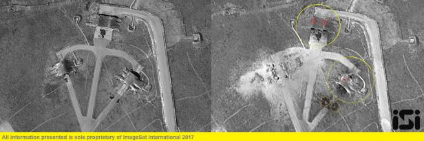 Pentagon: Auf syrischer Basis waren Chemiewaffen gelagert
