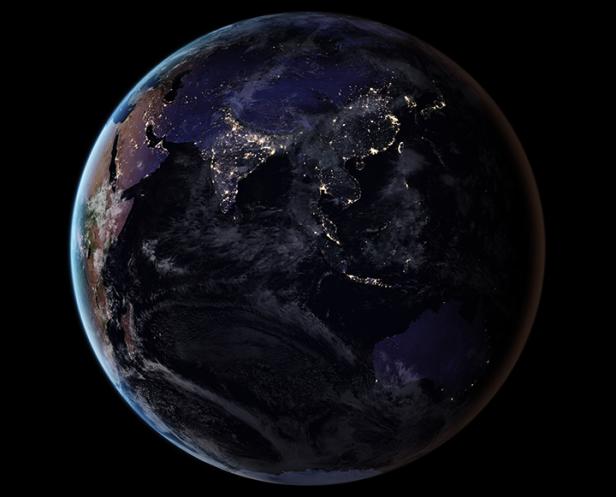 So schön ist die Erde bei Nacht