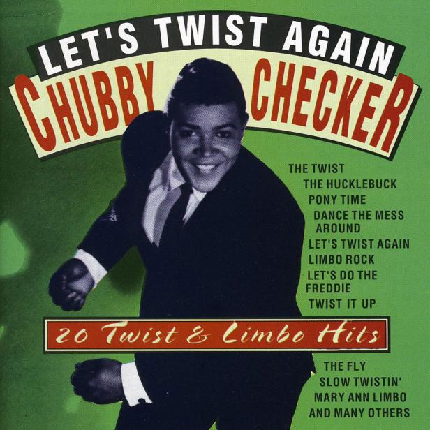 Das Cover des Albums „Let's Twist Again“ von Chubby Checker.