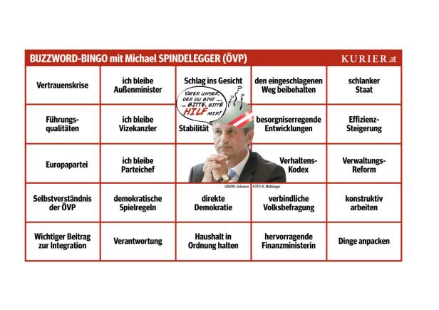 Spindelegger: Absage an FPÖ und Stronach