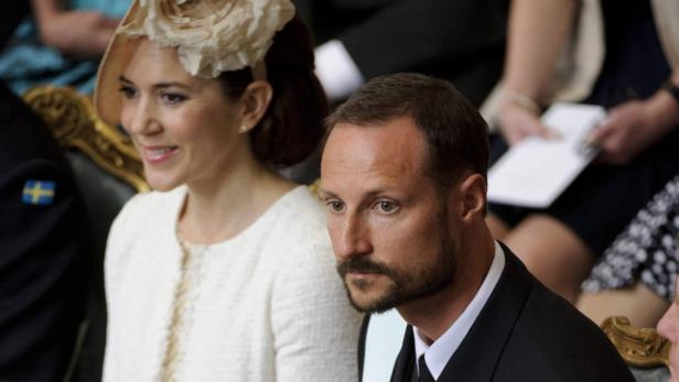 Kronprinz Haakon von Norwegen und Kronprinzessin Mary von Dänemark bei einer Veranstaltung.
