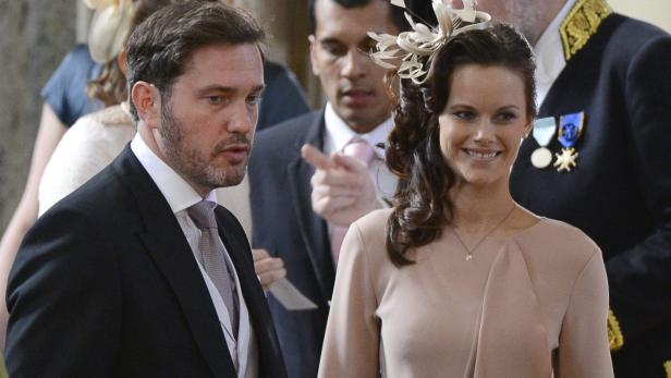 Prinz Carl Philip und Prinzessin Sofia von Schweden bei einer Veranstaltung.