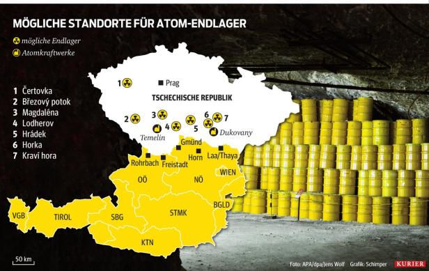 "Wenn Atomkraft sicher ist, spricht nichts gegen Endlager bei Prag"