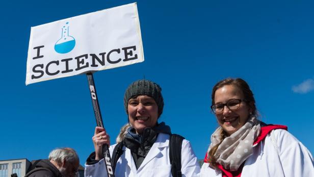 "Gemeinsam für die Wissenschaft" auf der Straße