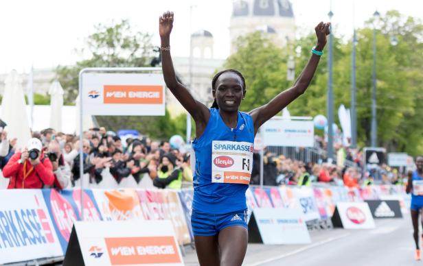 Kenianische Siege beim Vienna City Marathon