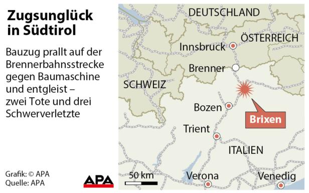 Zugsunglück in Südtirol: Technisches Versagen?