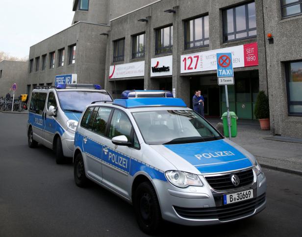 Polizei schoss Mann bei Berliner Krankenhaus an