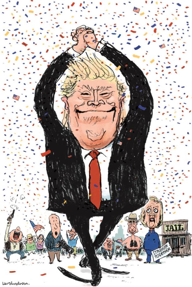 Die besten Trump-Karikaturen