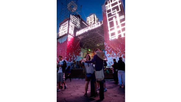 Ein Blick auf das Sziget-Festival 2011