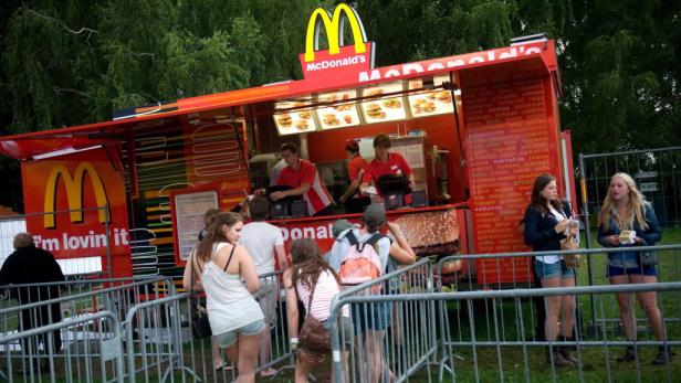 Ein Blick auf das Sziget-Festival 2011