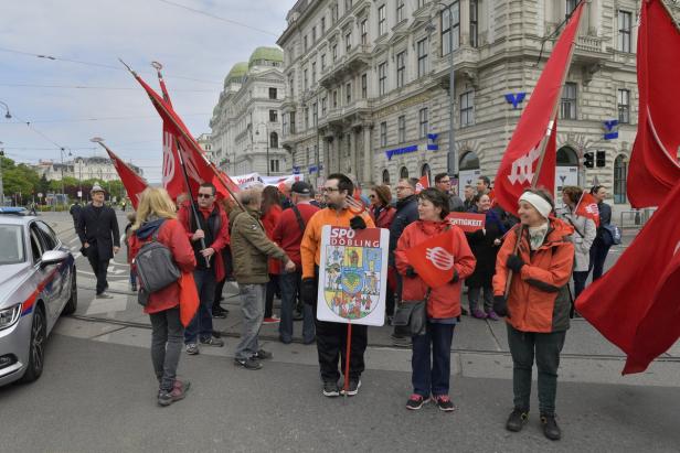 "Tag der Arbeit": Sozialdemokraten in Wien