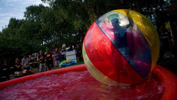 Ein Blick auf das Sziget-Festival 2011