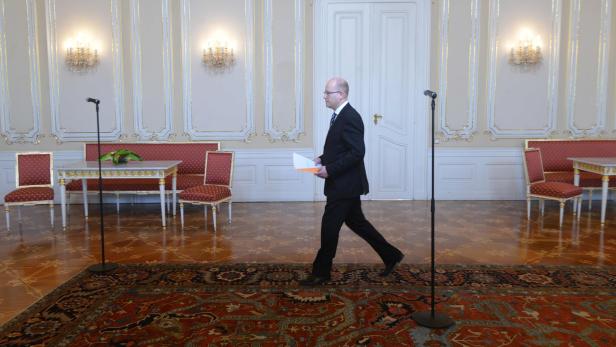 Tschechiens Premier: Rücktritt vom Rücktritt