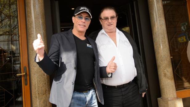 Jean-Claude Van Damme zu Besuch in Wien