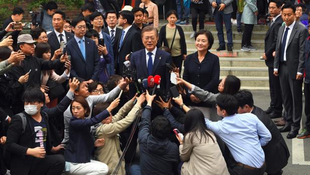 Neuer Präsident Südkoreas will "neues Land aufbauen"