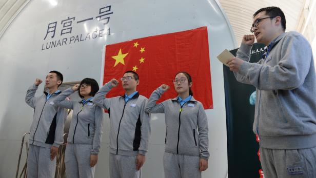 Leben wie auf dem Mond: Einjähriger Test in China