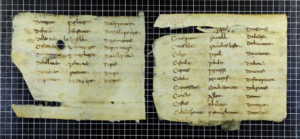 Der vielleicht älteste Text in deutscher Sprache