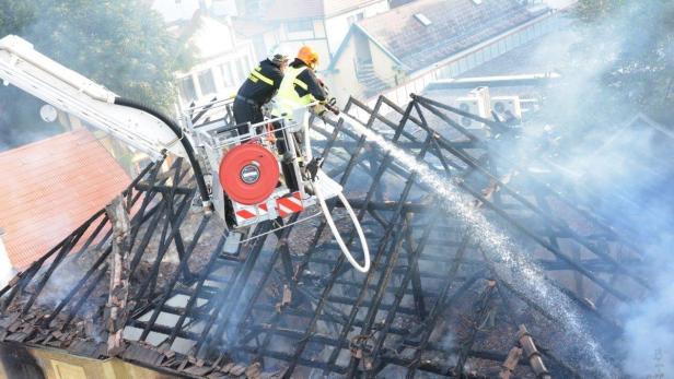 Vollbrand in der Neunkirchner Altstadt…