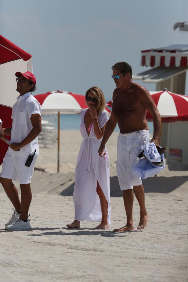 David Hasselhoff: Liebes-Urlaub in Miami