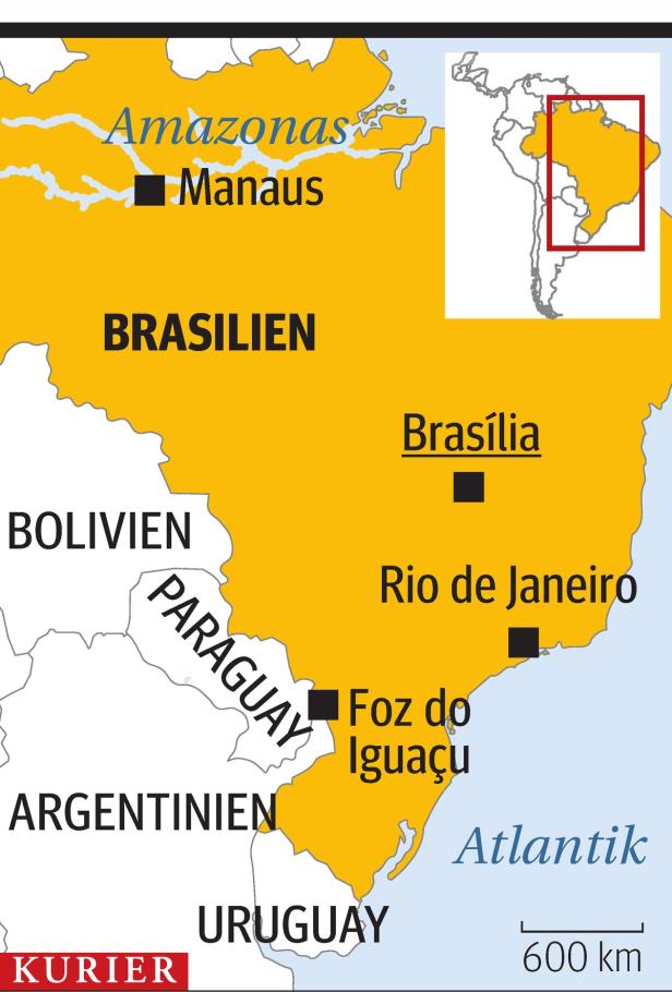 Brasilien: Schwarzes Wasser, schillernde Städte